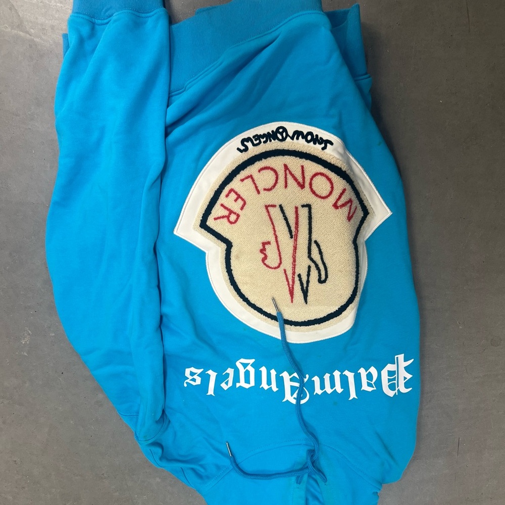 Moncler for men Vibrant Blue hoodie Joggers